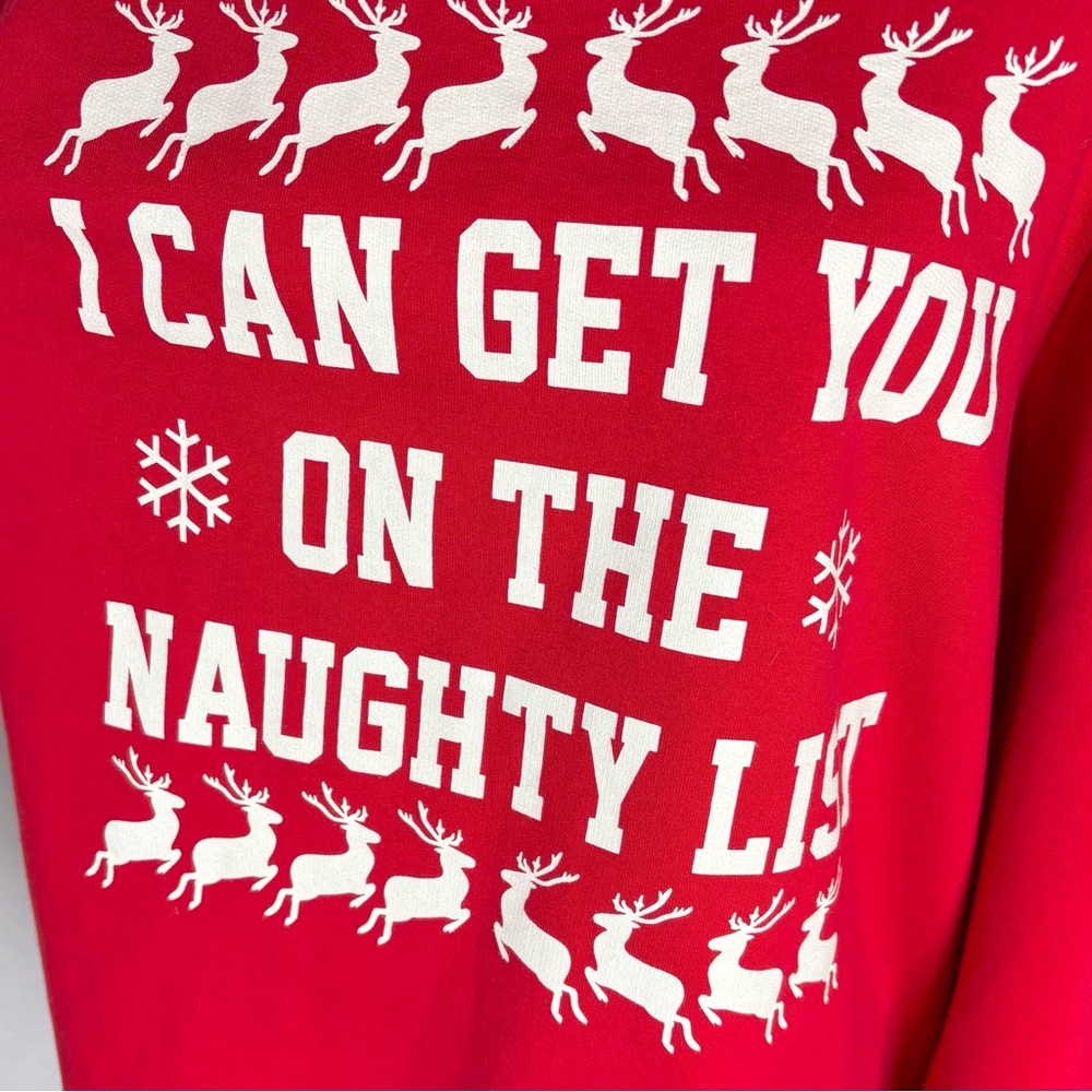 Red Christmas sweatshirt, NWT
